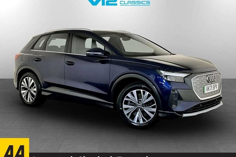 Used Audi Q4 e-tron Sport 150 kW (204 HP) 2022 Blue SUV