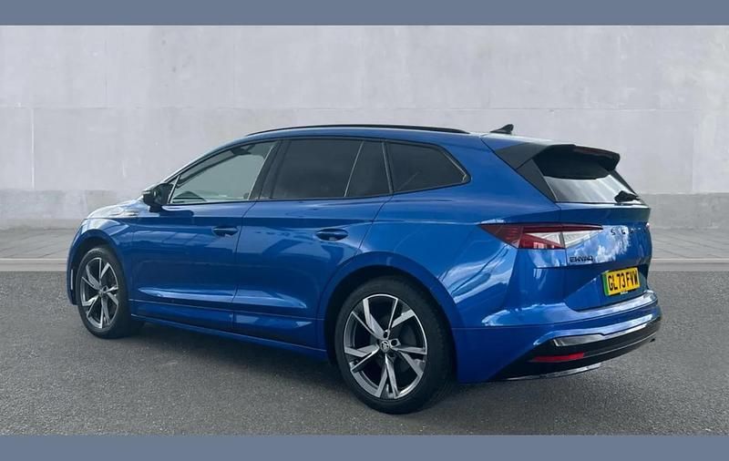 Used Skoda Enyaq iV SportLine 194 kW (265 HP) 2023 Blue SUV
