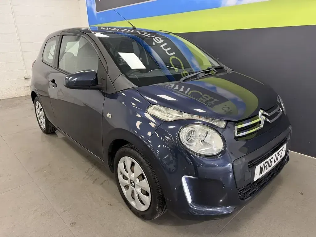 Used Citroën C1 Feel 68 HP (50 kW) 2016 Blue Hatchback