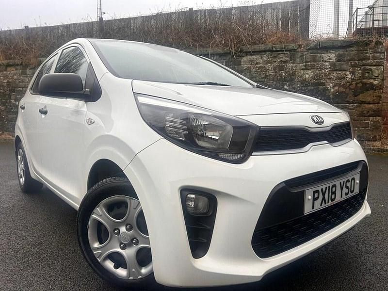 Used Kia Picanto 66 HP (48 kW) 2018 White Hatchback