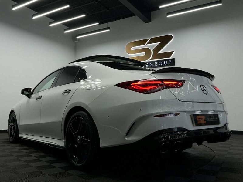 Used Mercedes CLA250 AMG line 2020 White Sedan