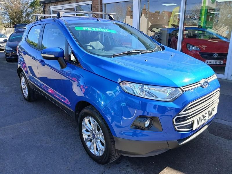Used Ford Ecosport Zetec 2015 Blue SUV