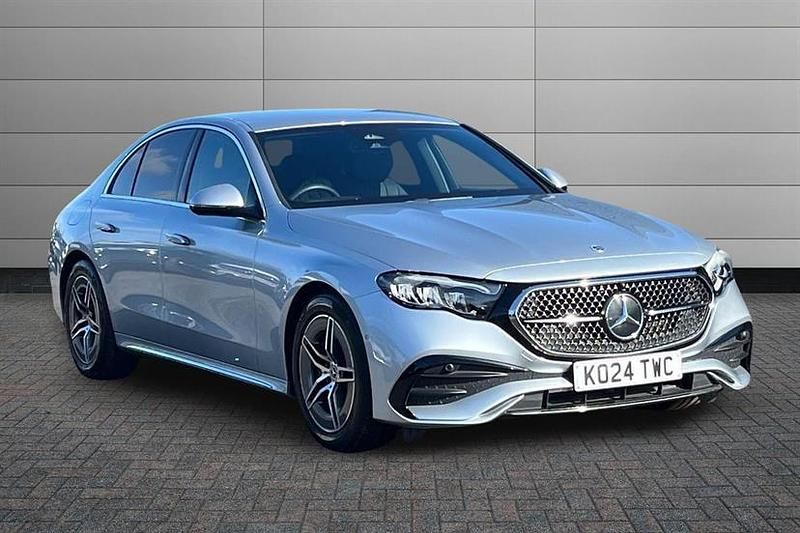Used Mercedes E200 AMG line 204 HP (150 kW) 2024 High tech silver Sedan