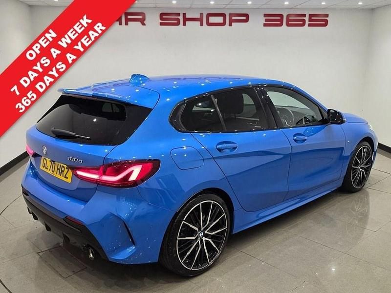 Used BMW 120 M Sport 190 HP (139 kW) 2020 Blue Hatchback