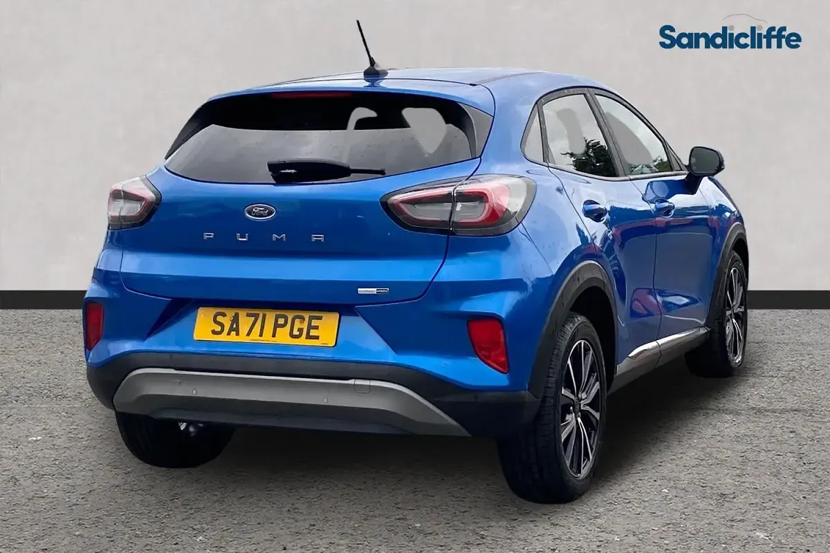 Used Ford Puma Titanium 125 HP (91 kW) 2022 Blue SUV