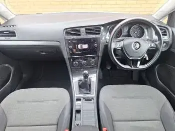 Used VW Golf VII Match 115 HP (84 kW) 2019 White Hatchback