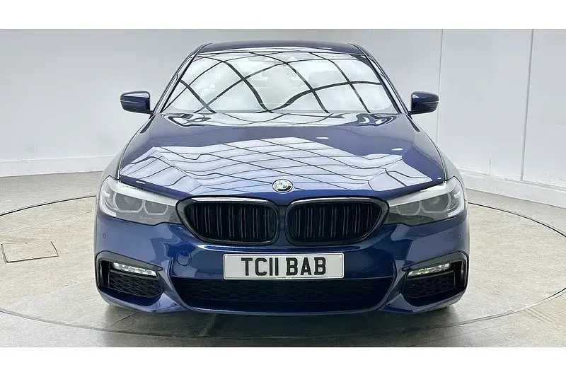 Begagnad BMW 520 M Sport 2017 Blå Sedan