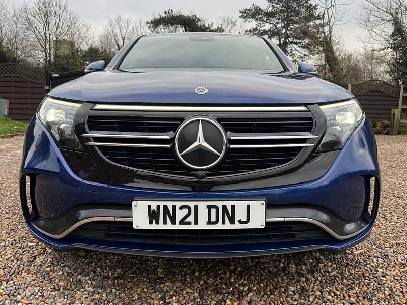 Used Mercedes EQC400 AMG line 300 kW (408 HP) 2021 Blue SUV
