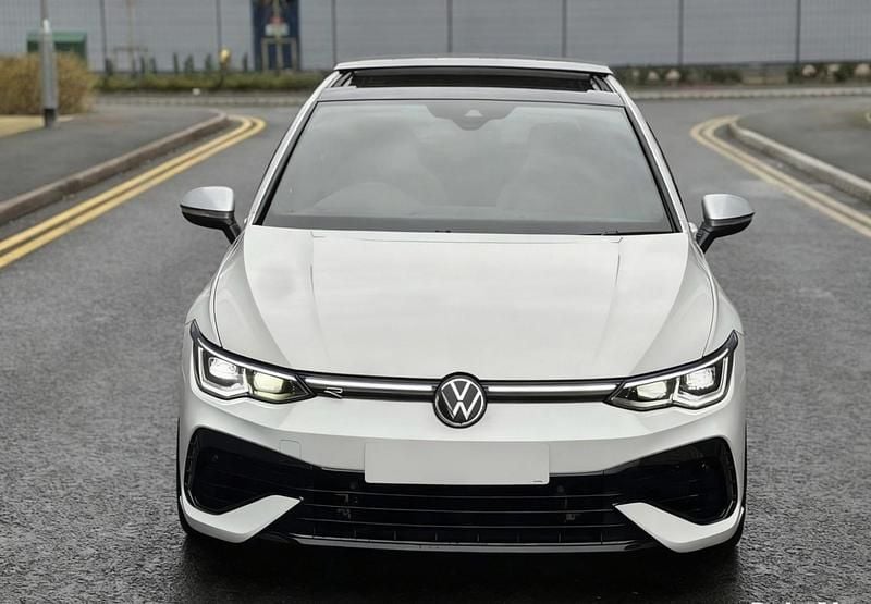 Used VW Golf VII R 2021 White Hatchback