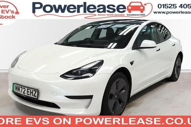 White Used 2022 Tesla Model 3 RWD Sedan | £19,244 (Good price) - Image 1/1