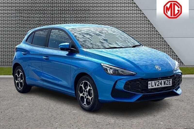 Blue Used 2024 MG MG3 Trophy Hatchback | £18,077 (Fair price) - Image 1/4