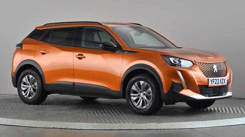 Orange Used 2023 Peugeot e-2008 Active+ SUV | £12,198 (Fair price) - Image 1/3
