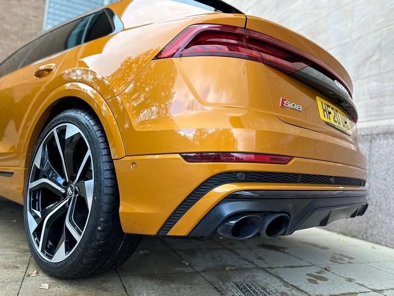 Used Audi SQ8 Performance 435 HP (319 kW) 2020 Orange SUV