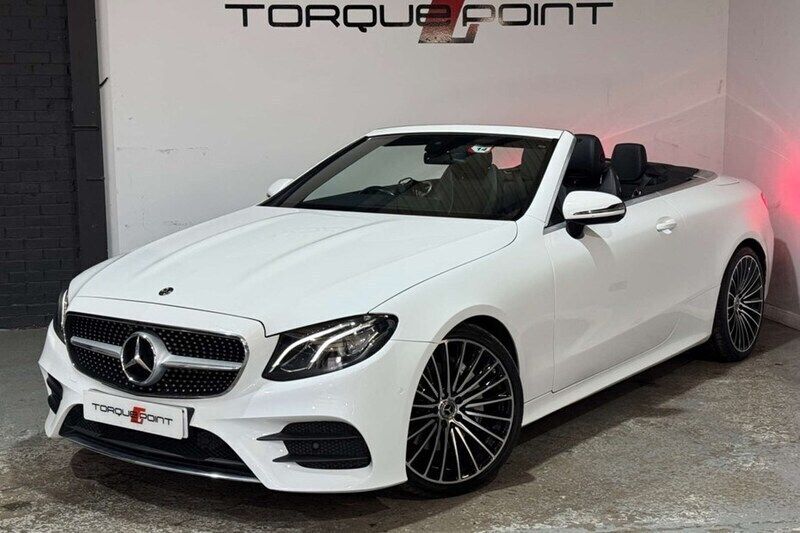 White Used 2019 Mercedes E220 AMG line Cabriolet | £22,950 (Fair price) - Image 1/1
