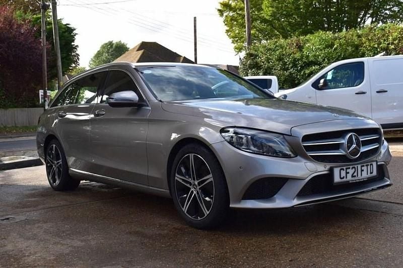 Silver Used 2021 Mercedes C220 Estate | £16,950 (Super price) - Image 1/1