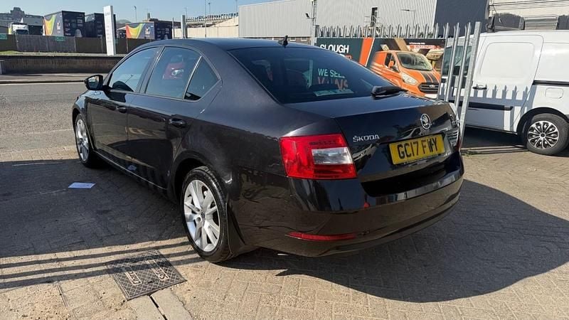 Used Skoda Octavia SE L 115 HP (84 kW) 2017 Black Hatchback