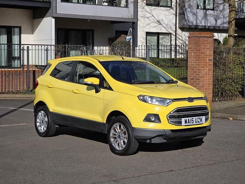 Used Ford Ecosport Zetec 2015 Yellow SUV