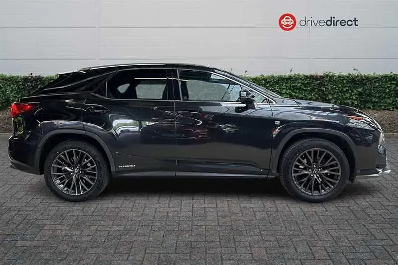 Used Lexus RX450h Sport Line 2017 Black SUV