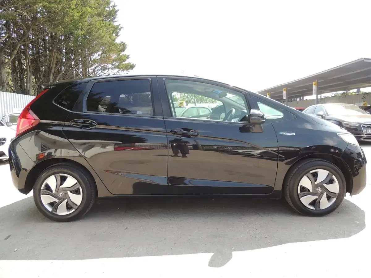Used Honda Fit Hybrid 2014 Black Hatchback