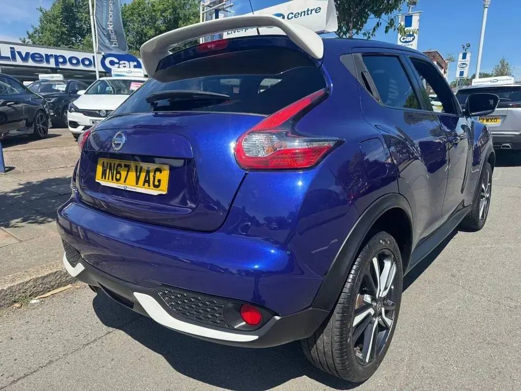 Used Nissan Juke N-Connecta 117 HP (86 kW) 2017 Blue SUV