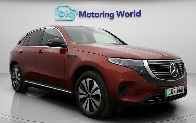 Used Mercedes EQC400 300 kW (408 HP) 2022 Red SUV