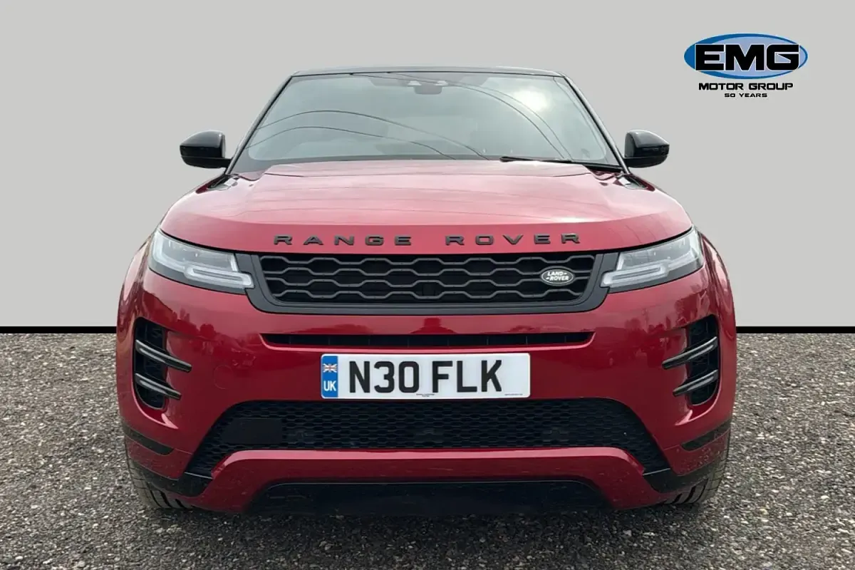 Used Land Rover Range Rover evoque HSE Dynamic 2019 Red SUV