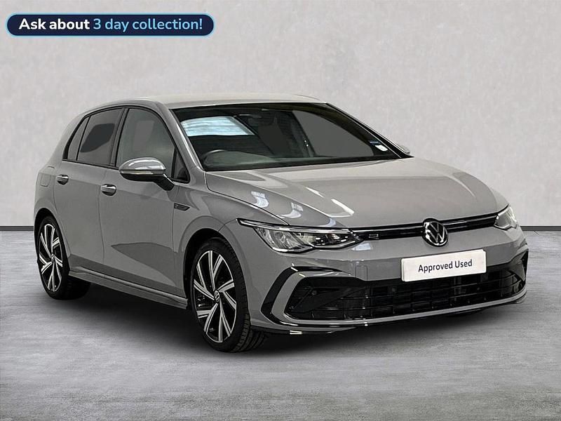 Grey Used 2022 VW Golf VIII R-line Hatchback | £21,369 (Expensive) - Image 1/4