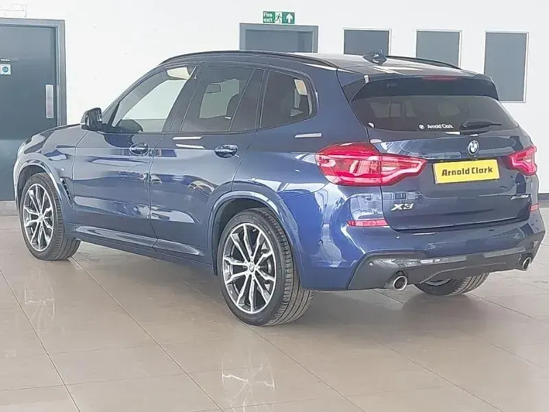 Used BMW X3 M Sport 265 HP (194 kW) 2019 Blue SUV