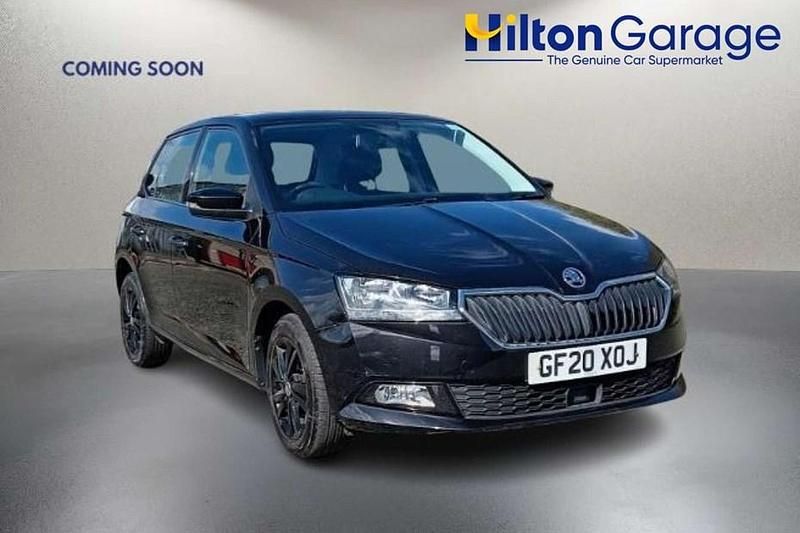 Used Skoda Fabia SE 95 HP (69 kW) 2020 Black Hatchback