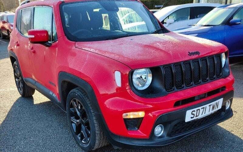 Used 2022 Jeep Renegade Night Eagle SUV | £13,999 (Fair price) - Image 1/4