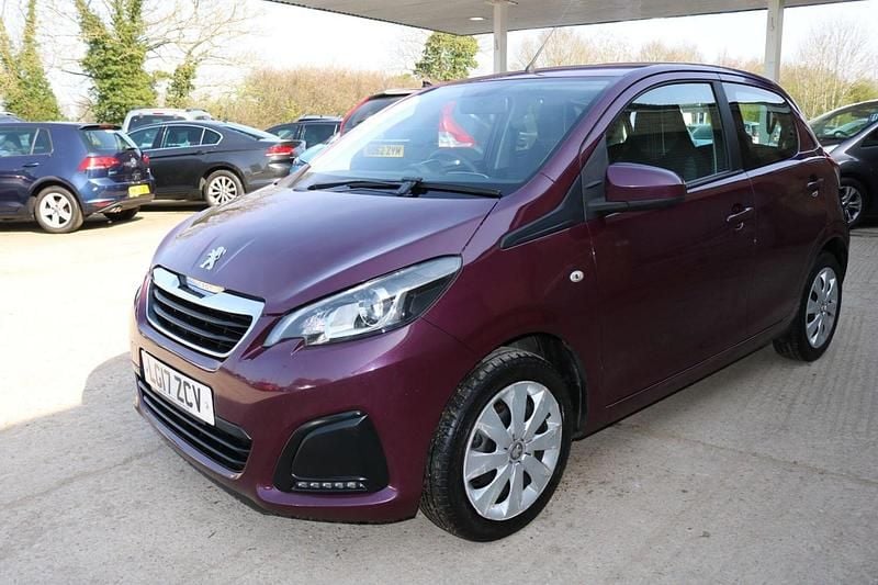 Used Peugeot 108 Active 68 HP (50 kW) 2017 Mauve/purple Hatchback