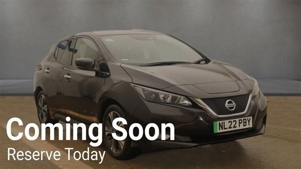 Black Used 2022 Nissan Leaf N-Connecta Hatchback | £12,588 (A bit pricey) - Image 1/1