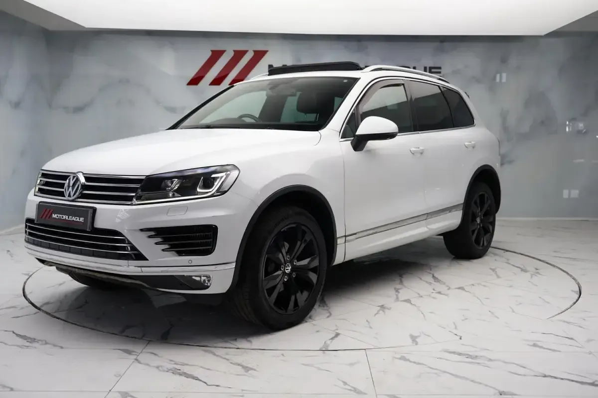 Used VW Touareg R-line 262 HP (192 kW) 2015 White SUV