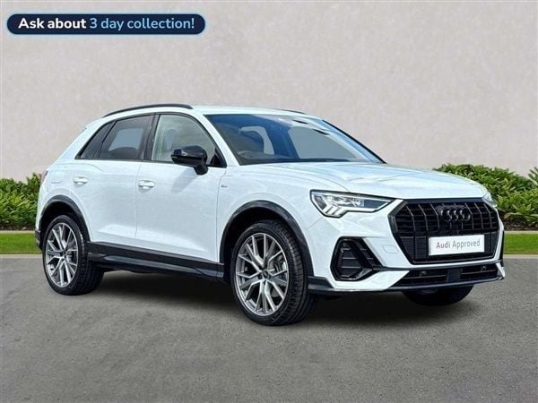 White Used 2025 Audi Q3 Black Edition SUV | £37,955 (Fair price) - Image 1/4