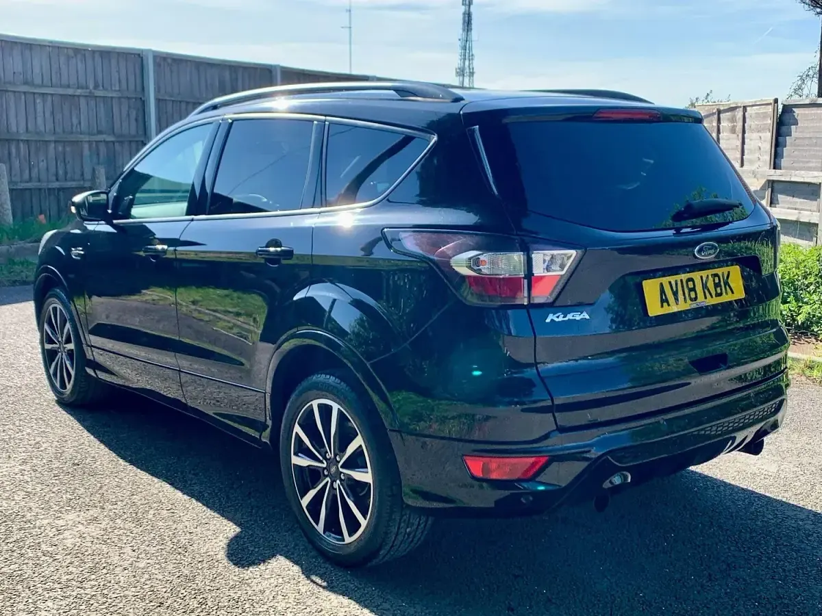 Used Ford Kuga ST-Line 120 HP (88 kW) 2018 Black SUV