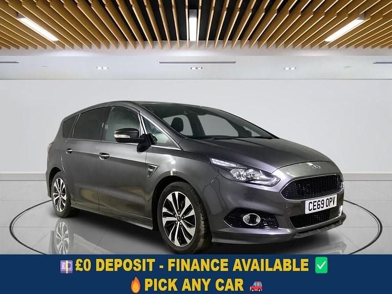 Grey Used 2019 Ford S-MAX ST-Line MPV | £14,849 (Good price) - Image 1/4
