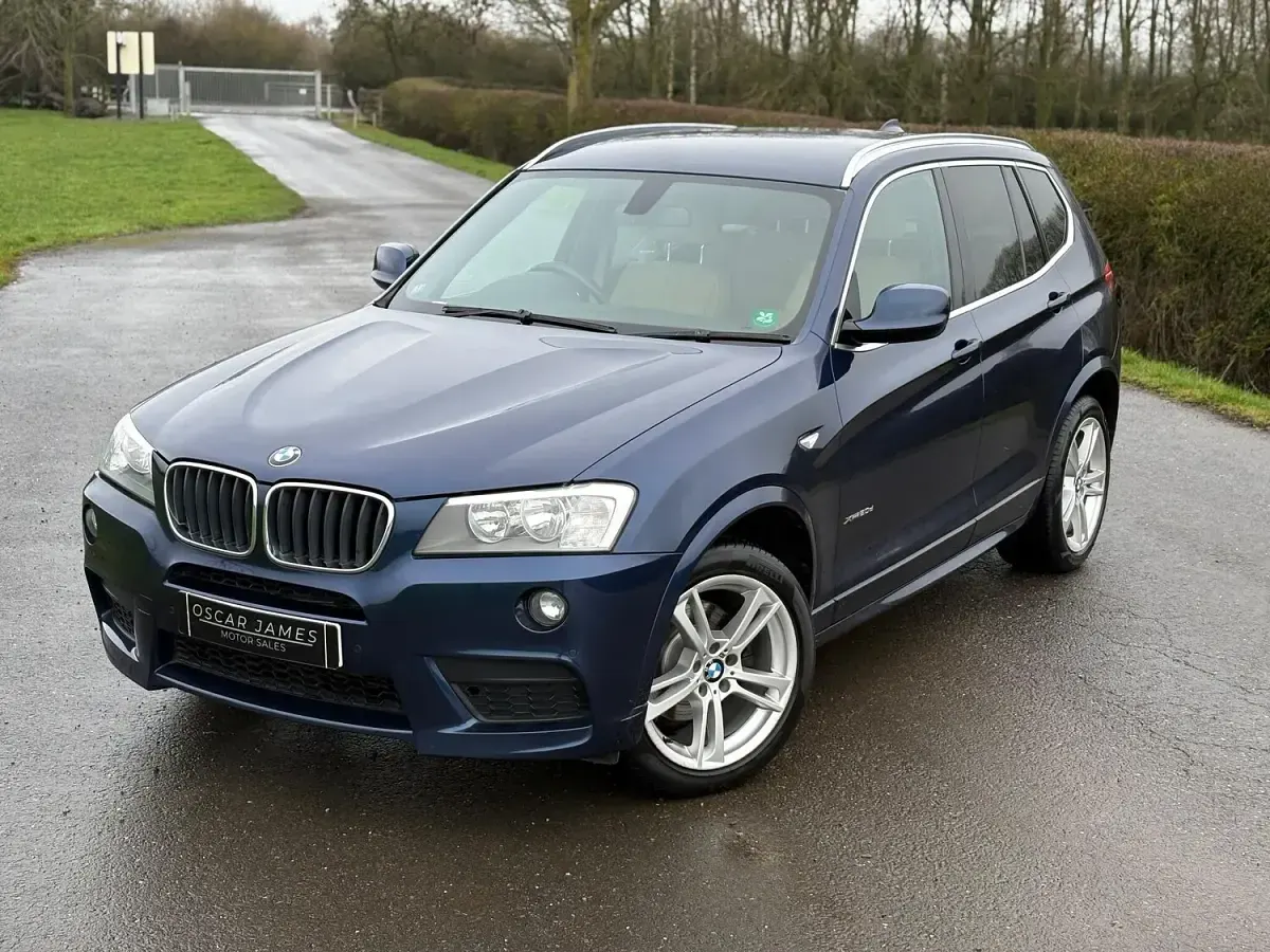 Used BMW X3 M Sport 184 HP (135 kW) 2012 Blue SUV