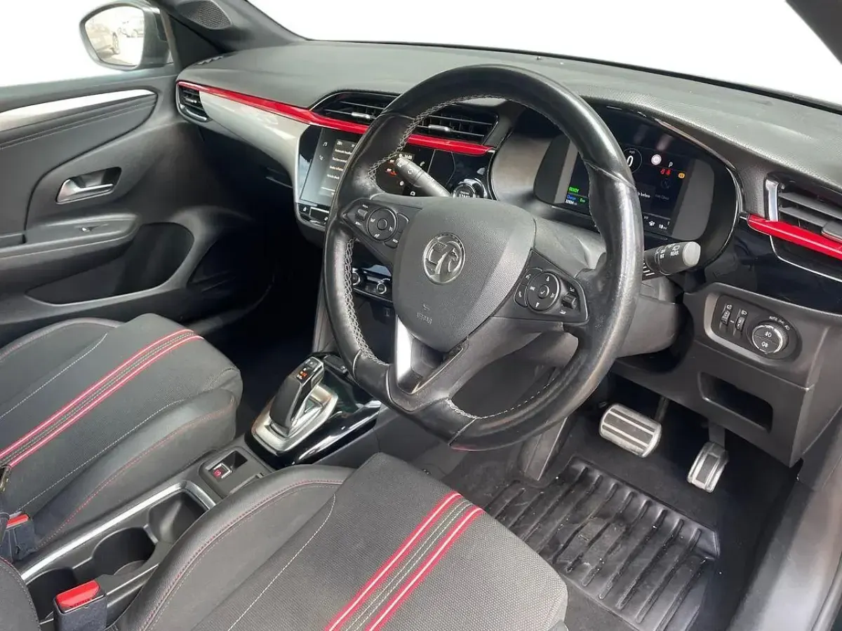 Used Vauxhall Corsa-e SRi 98 kW (134 HP) 2021 Black Hatchback