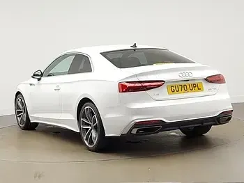 Used Audi A5 S-Line 163 HP (119 kW) 2020 White Coupe