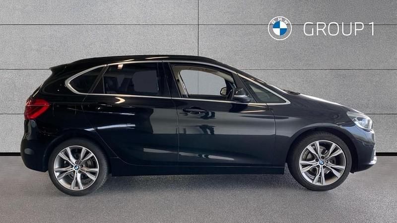 Used BMW 218 Active Tourer Luxury Line 148 HP (108 kW) 2017 Black MPV