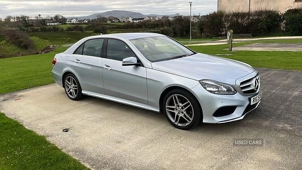 Used Mercedes E220 AMG 170 HP (125 kW) 2013 Silver Sedan
