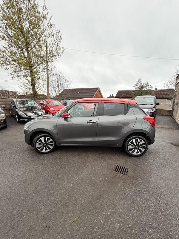 Used Suzuki Swift SZ5 2017 Grey red Hatchback