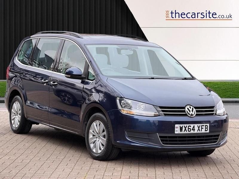 Used VW Sharan SE 150 HP (110 kW) 2014 Blue MPV