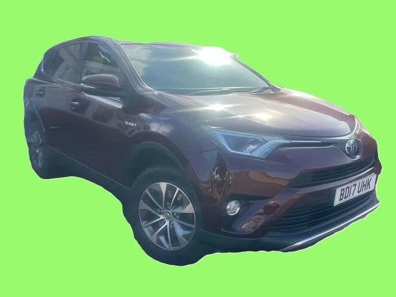 Used Toyota RAV4 Hybrid Business Edition 2017 Red SUV
