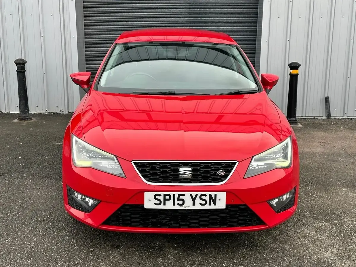Used Seat Leon FR 150 HP (110 kW) 2015 Red Hatchback