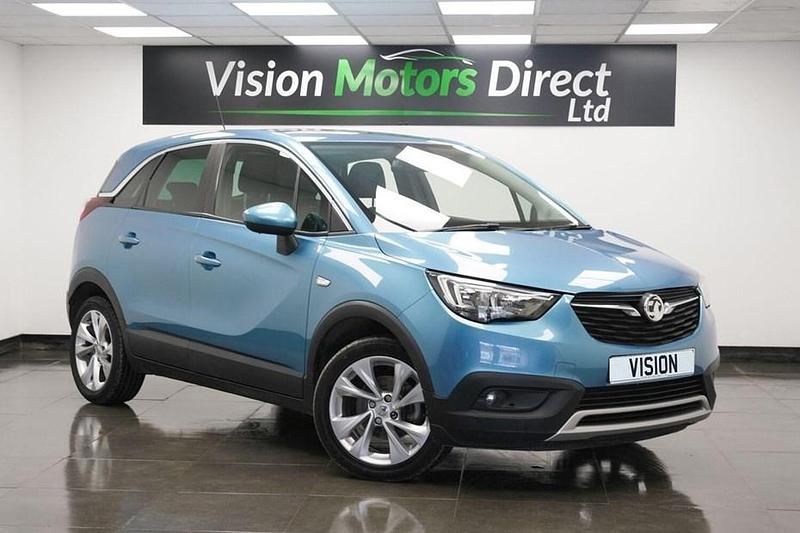 Used Vauxhall Crossland X S 110 HP (80 kW) 2019 Blue SUV