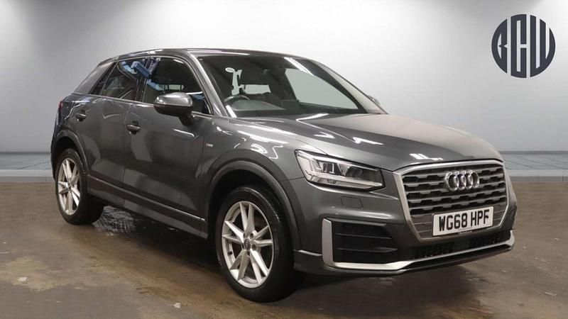 Grey Used 2018 Audi Q2 S-Line SUV | £11,450 (A bit pricey) - Image 1/4