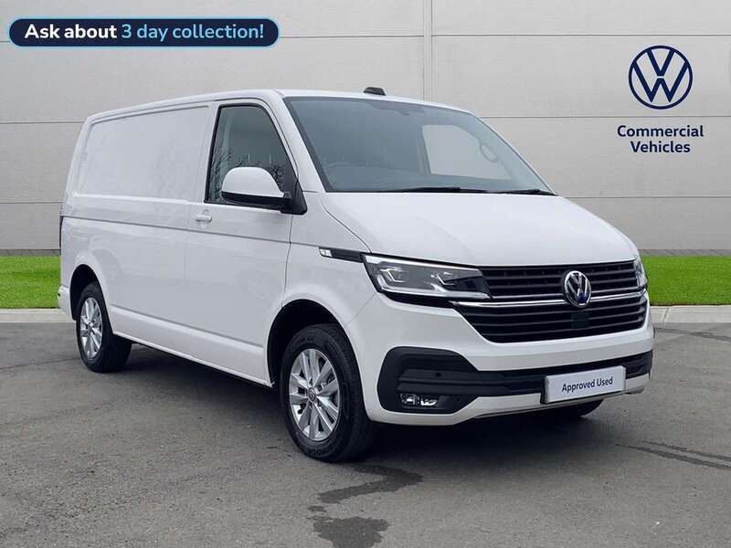 White Used 2024 VW T6.1 Highline Van | £28,798 (Good price) - Image 1/4