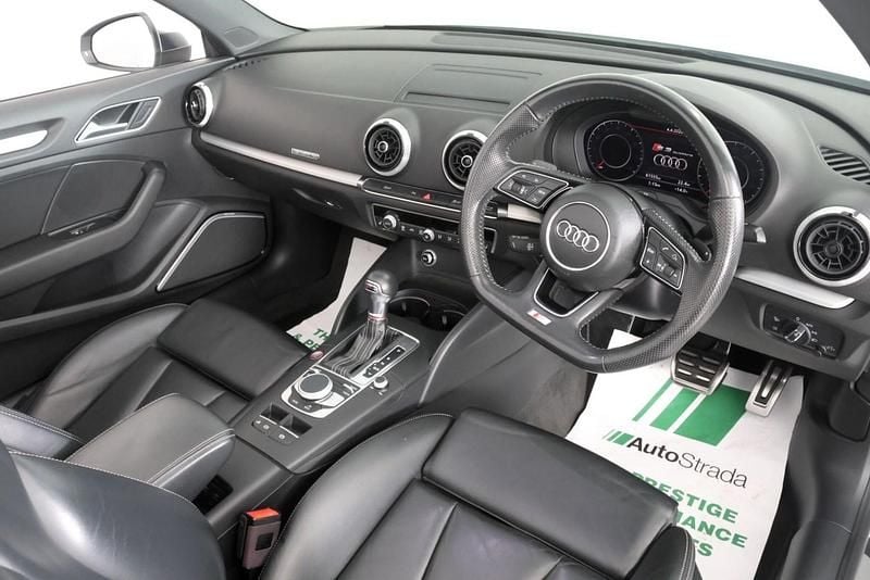 Used Audi S3 Cabriolet Advanced 2018 White Cabriolet