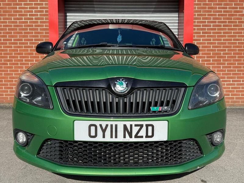 Used Skoda Fabia vRS 2011 Green Hatchback